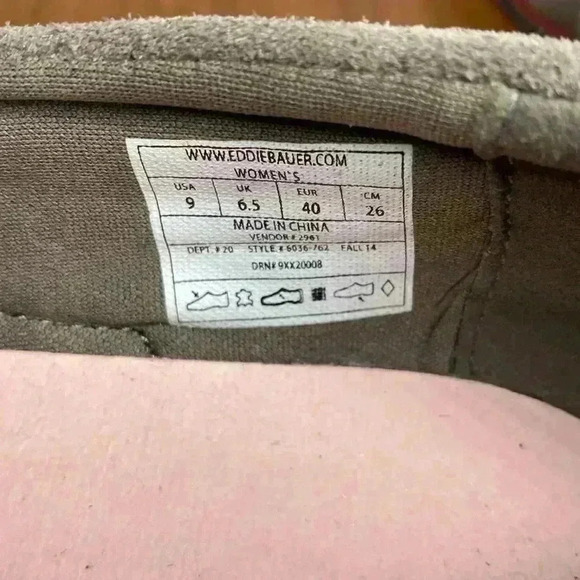 Eddie Bauer Women's Slip On Suede Shoes Size 9 - Picture 7 of 8